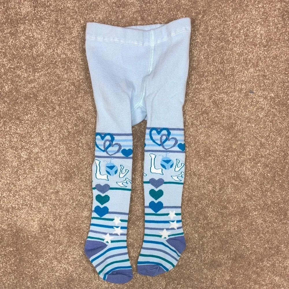 5/$20 Naartjie 12/18 month love tights